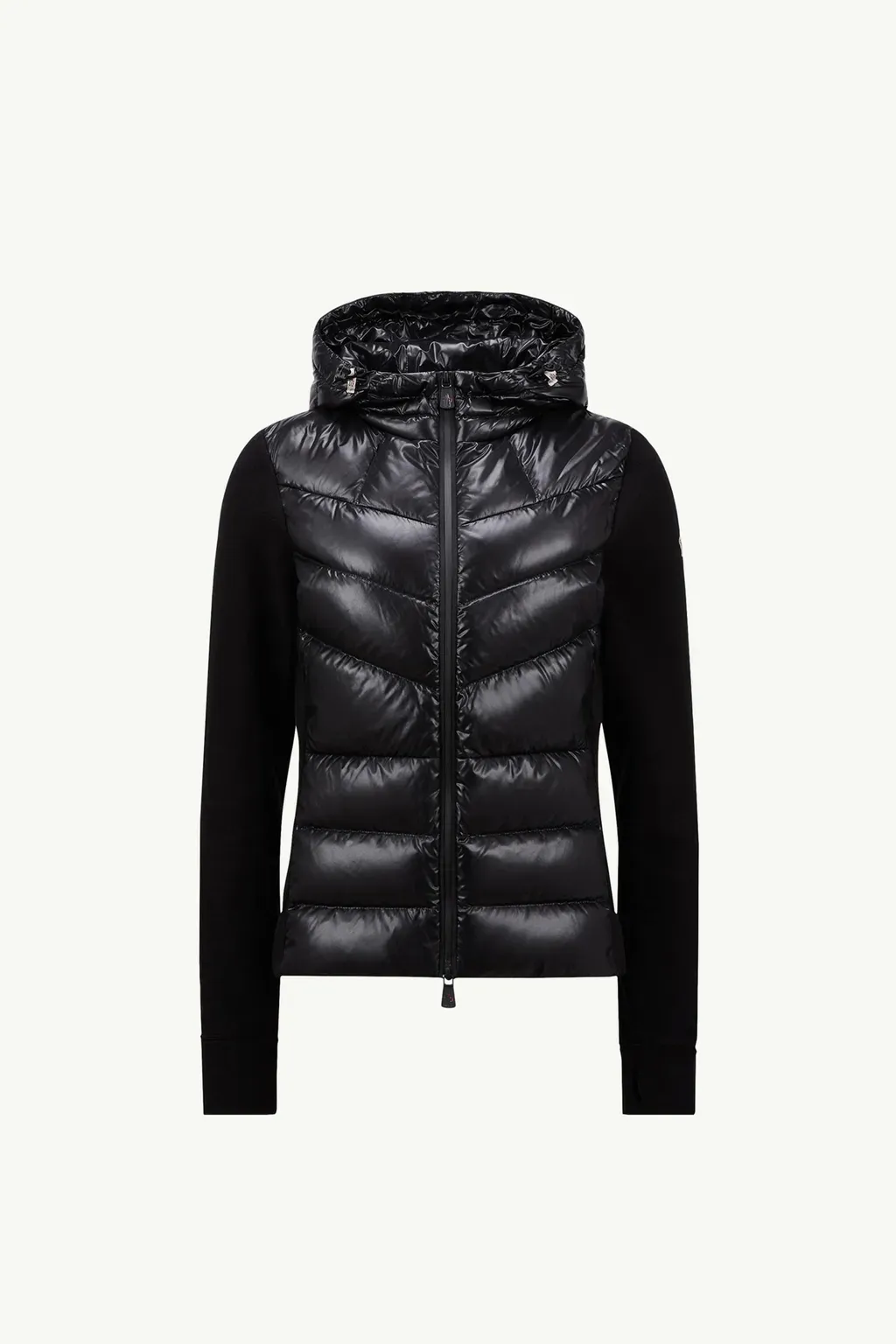Padded Fleece Zip-Up Hoodie