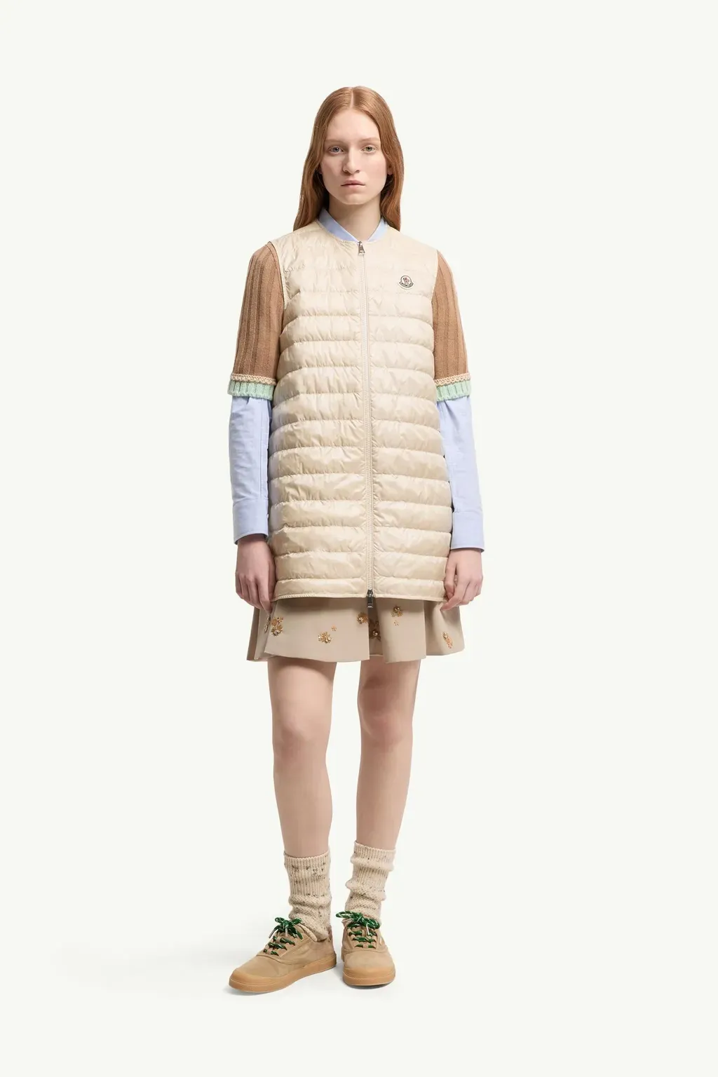 Begonia 3-In-1 Hooded Long Down Jacket