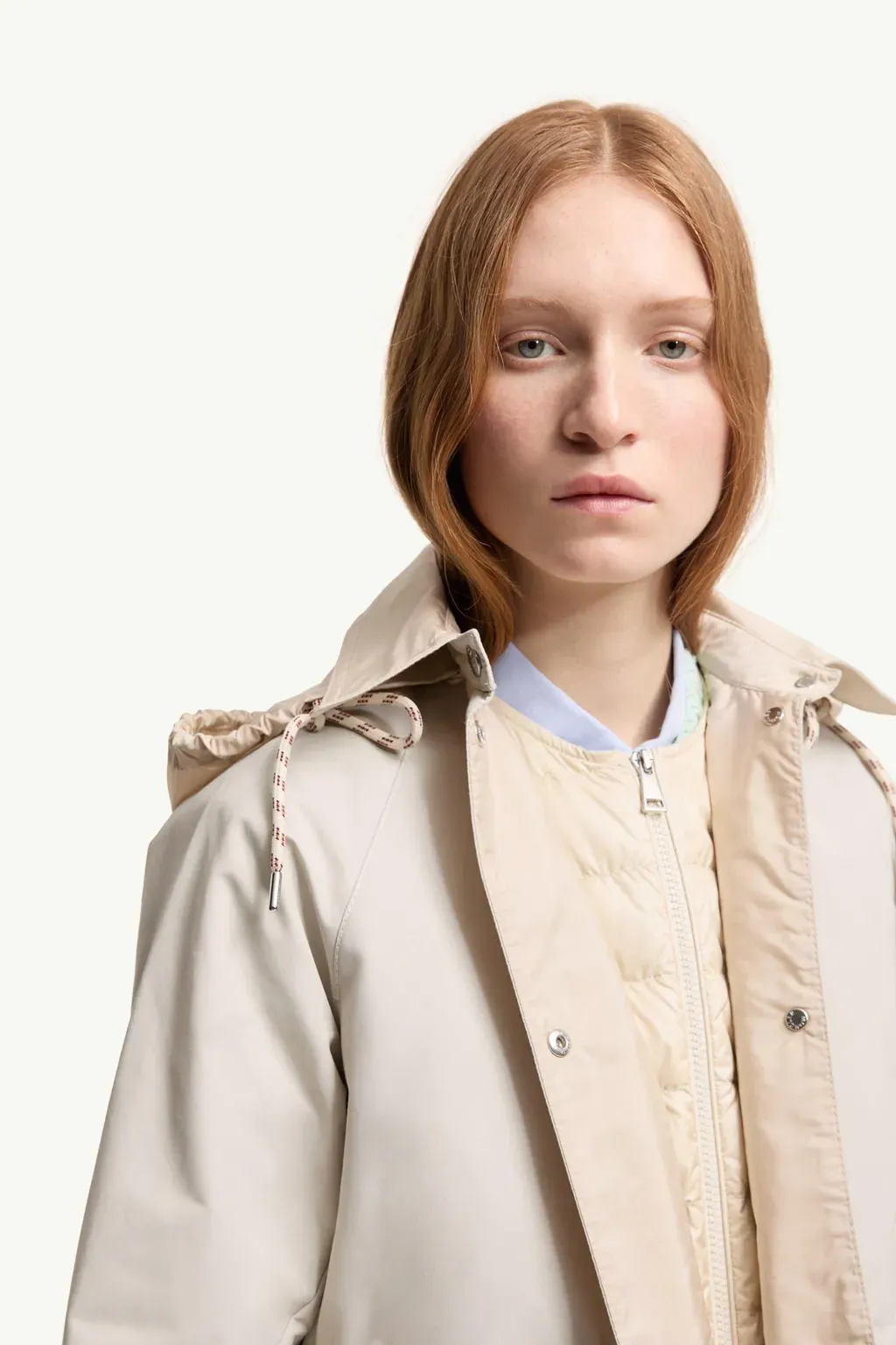 Begonia 3-In-1 Hooded Long Down Jacket