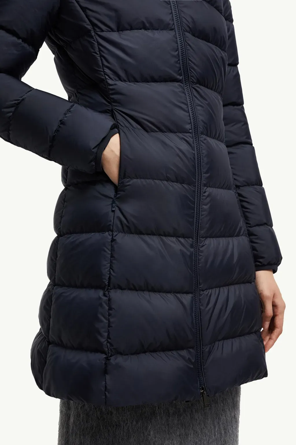 Gie Hooded Long Down Jacket