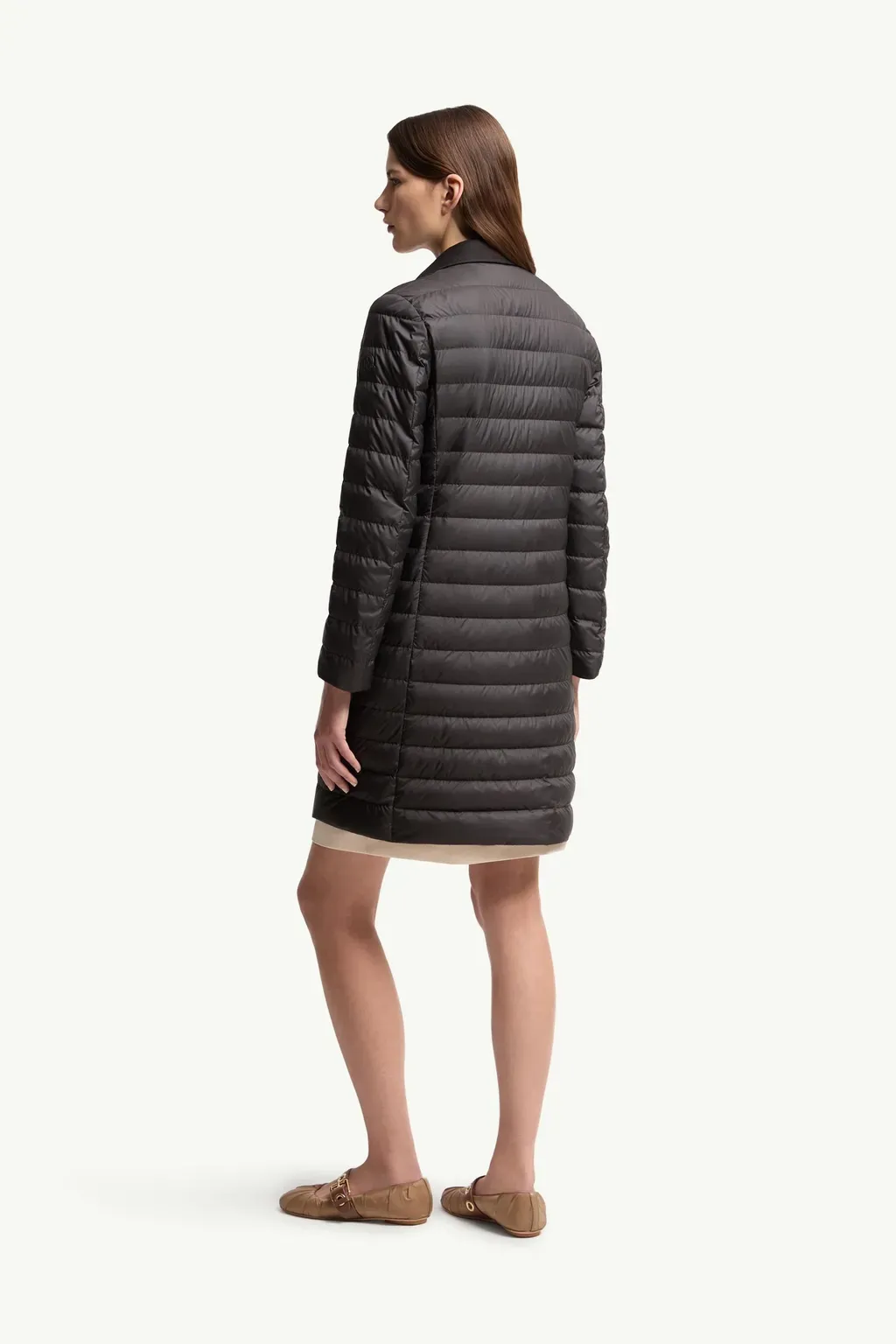 Jujulong Cotton & Linen-Trimmed Down Jacket