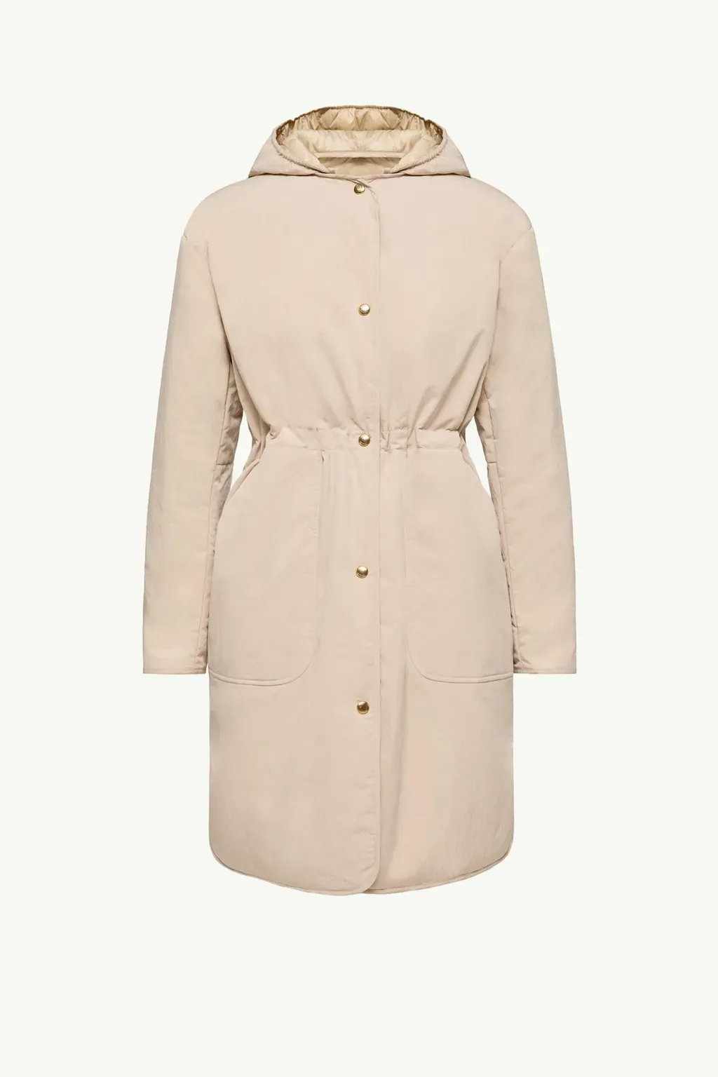Thymlong Reversible Hooded Down Parka Coat