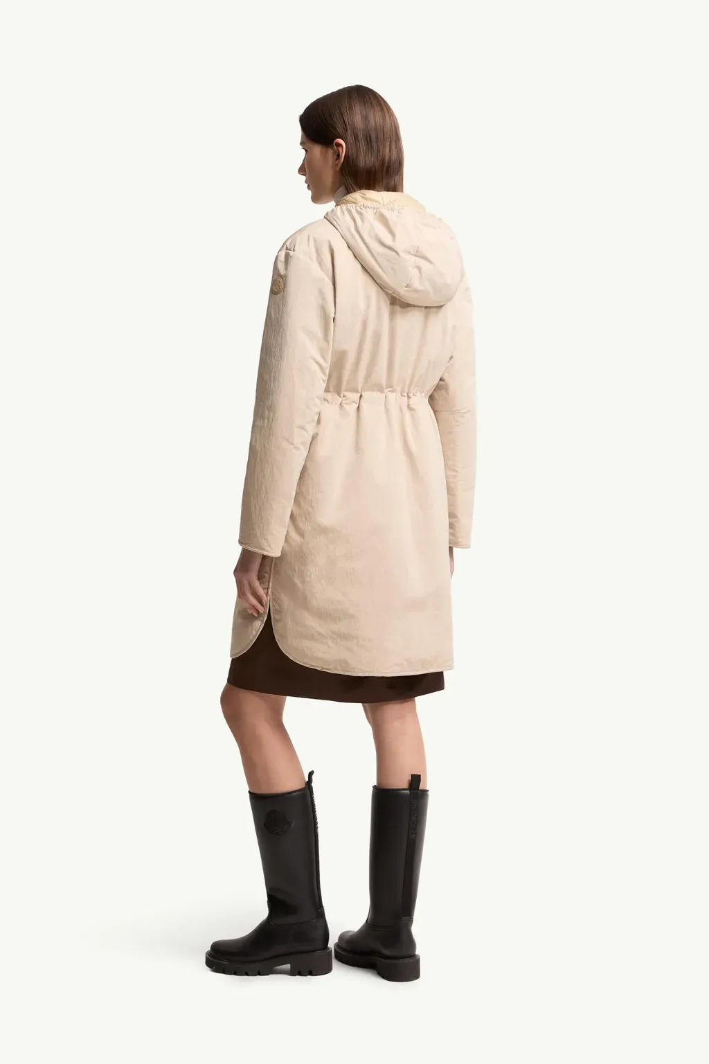 Thymlong Reversible Hooded Down Parka Coat