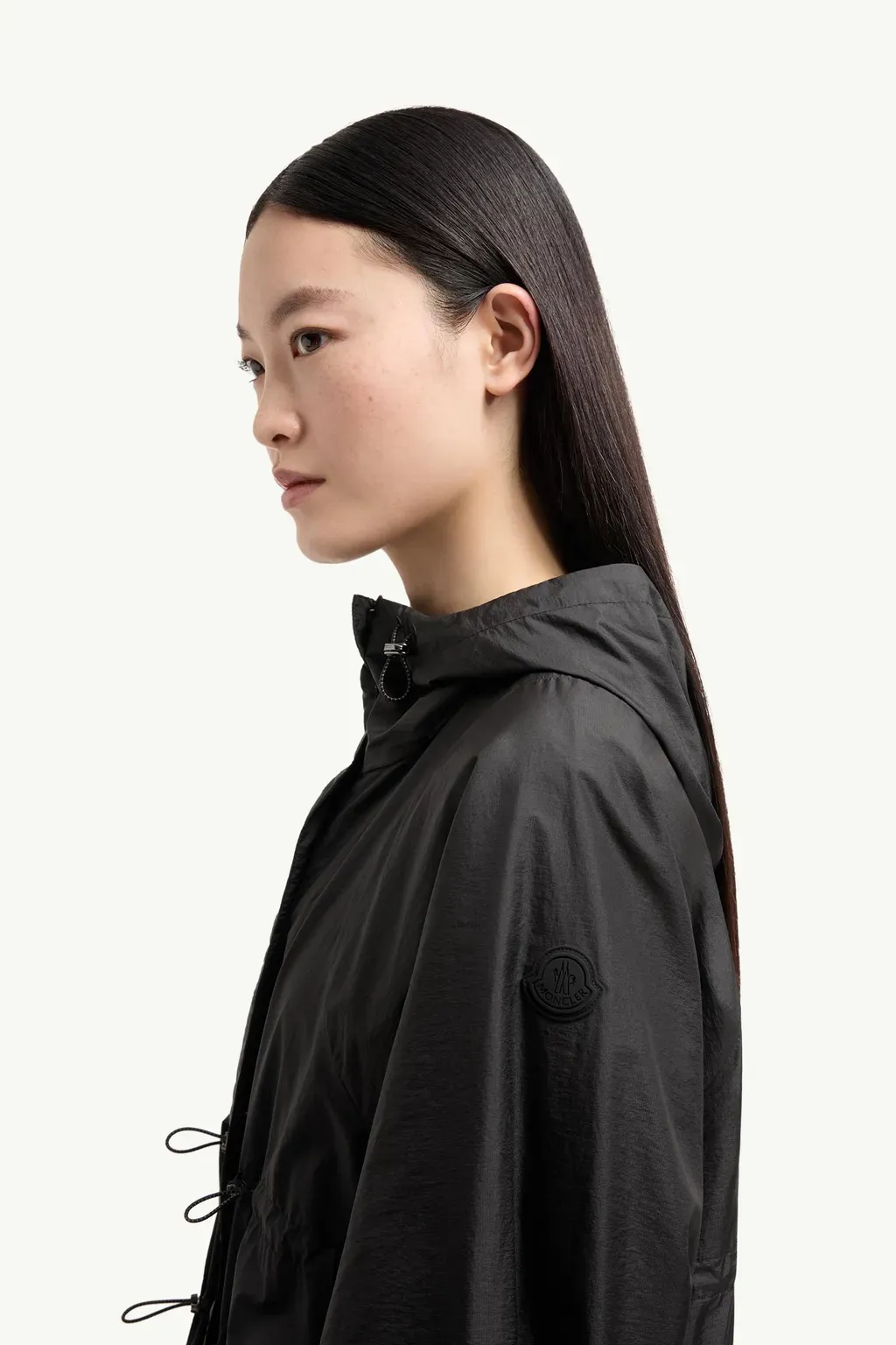 Canneberge Hooded Long Jacket