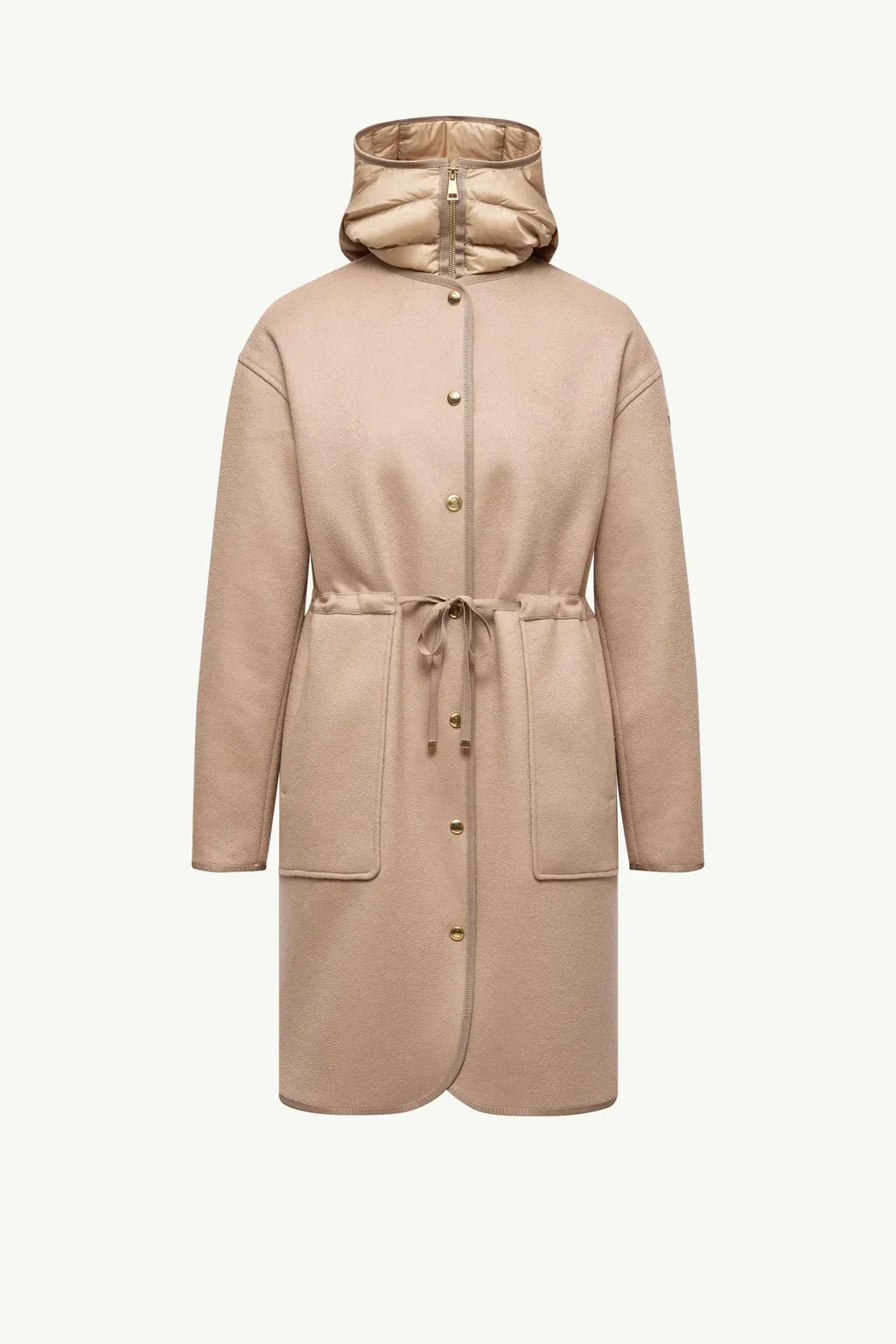Bonreposse 3-In-1 Wool & Cashmere Long Down Jacket
