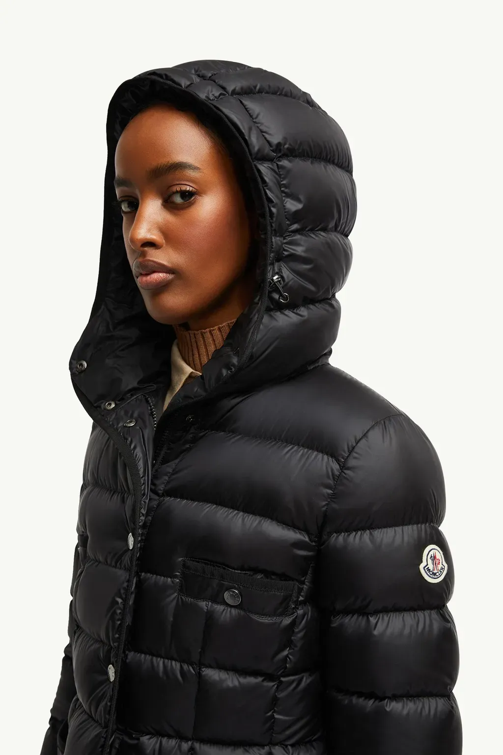 Hirma Hooded Long Down Jacket