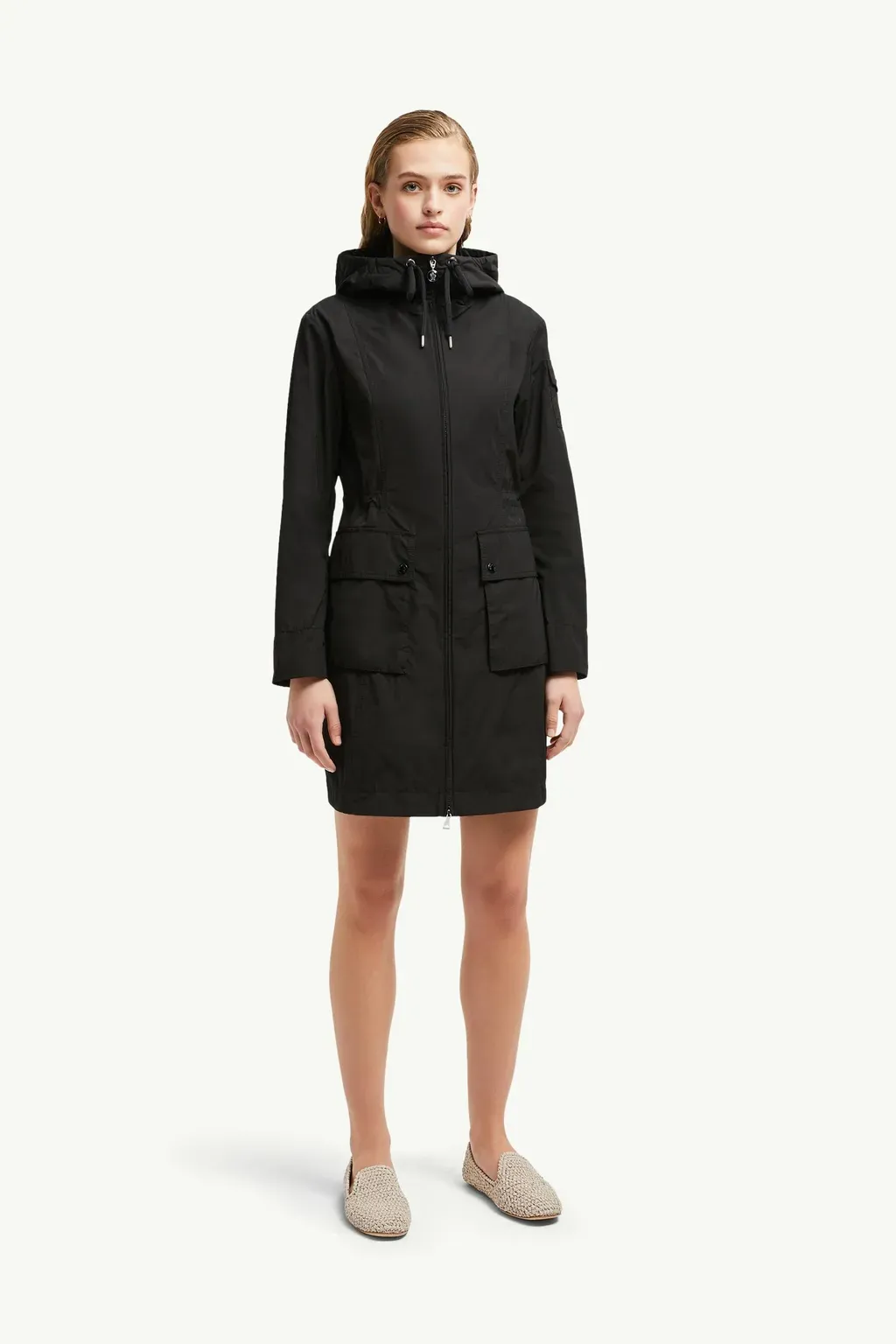 Laerte Hooded Parka Coat