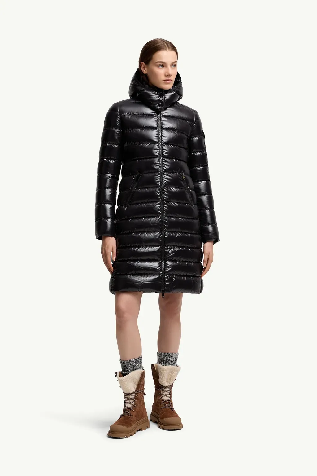Moka Long Down Jacket