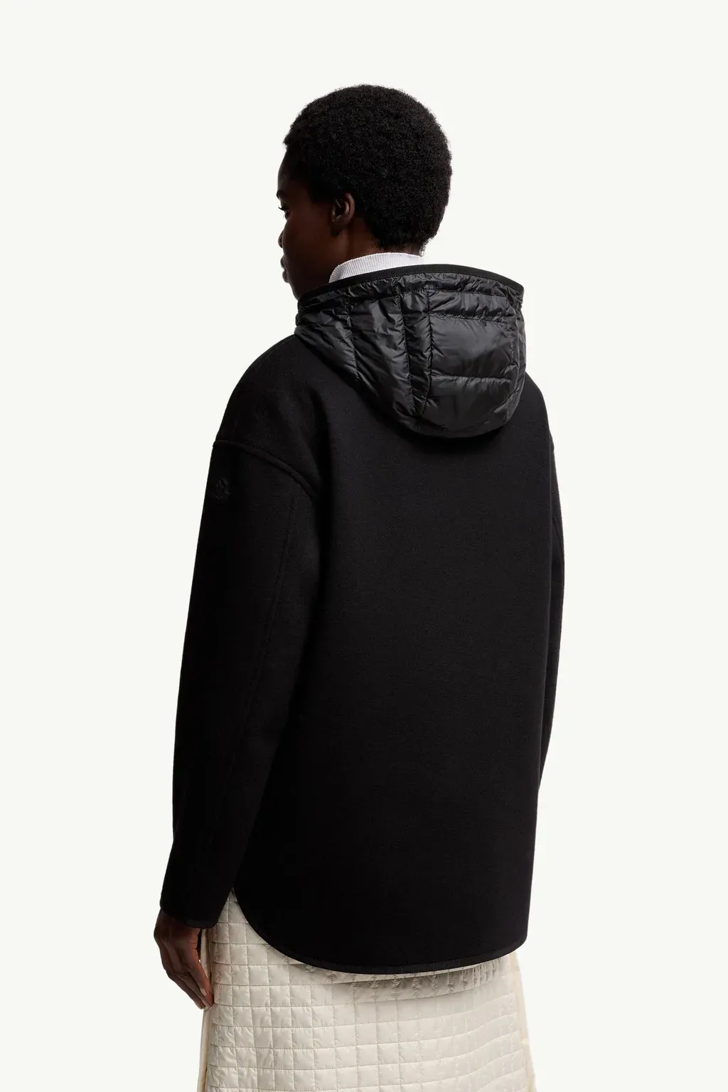 Reposse 3-In-1 Wool & Cashmere Short Down Jacket