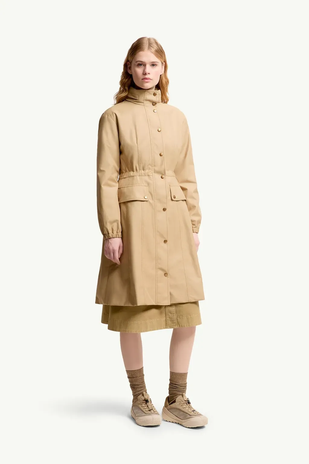 Rhododendron Hooded Parka Coat