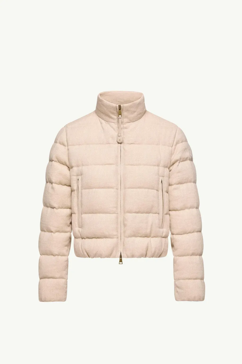 Agastache Cashmere & Linen Short Down Jacket