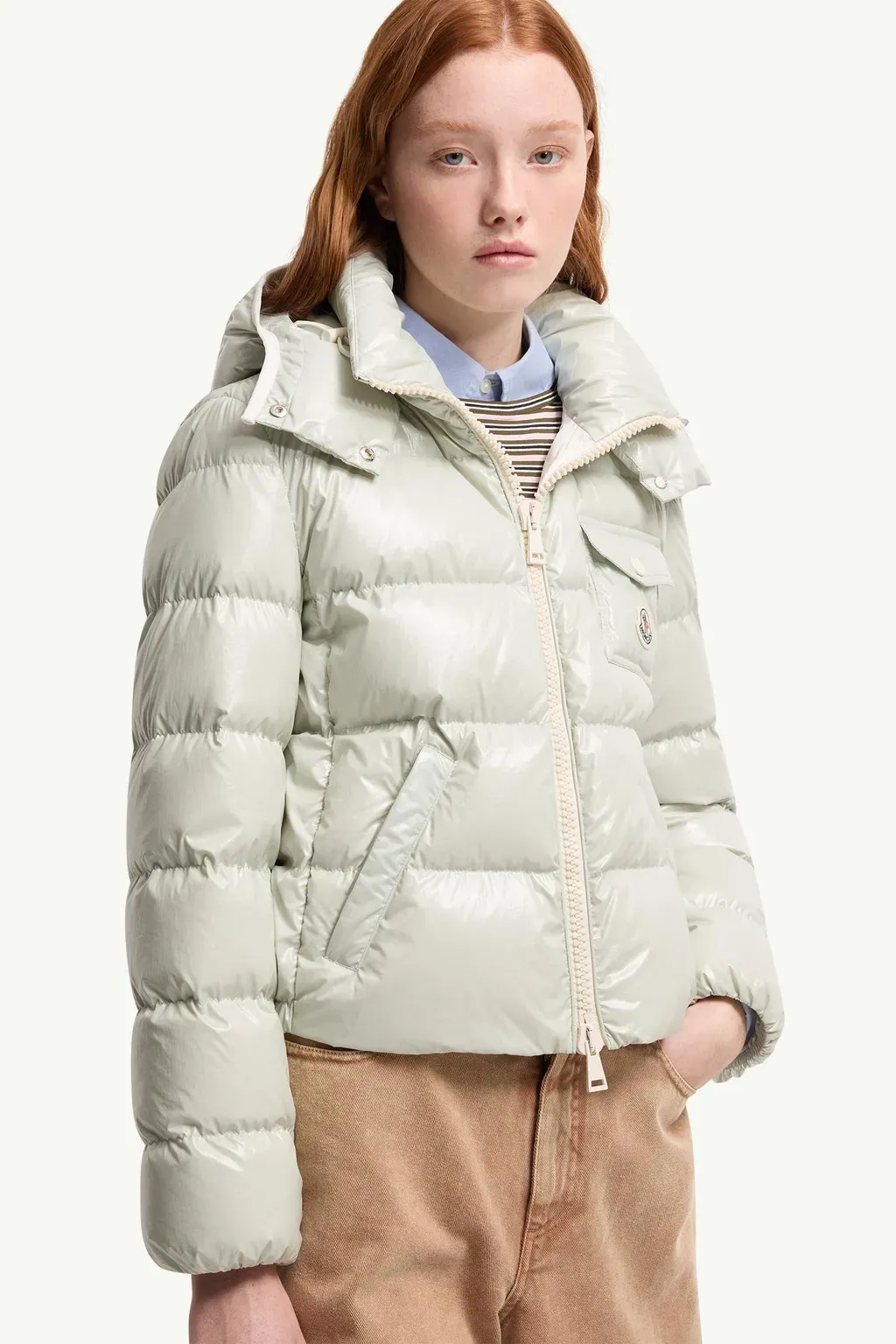 Andro Hooded Short Down Jacket