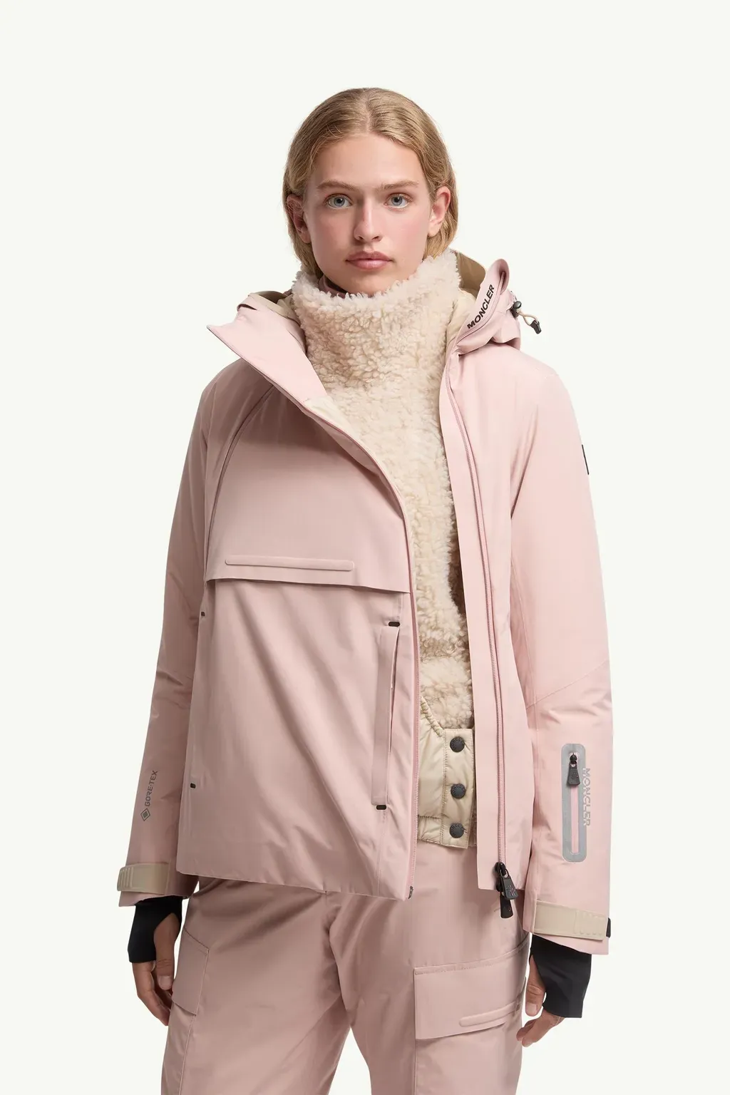 Ampay Gore-Tex Hooded Padded Ski Jacket