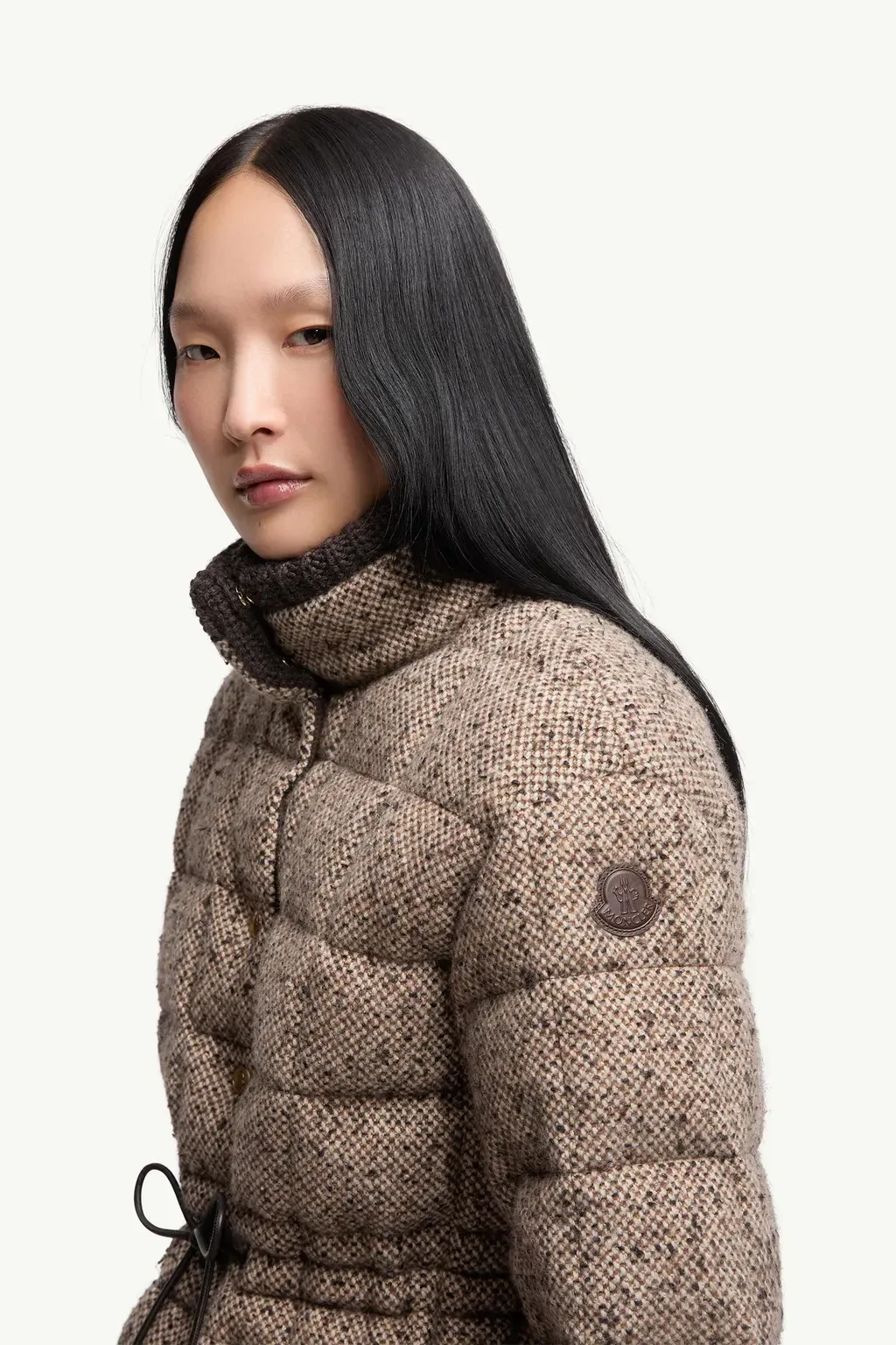 Antigony Wool Blend Short Down Jacket