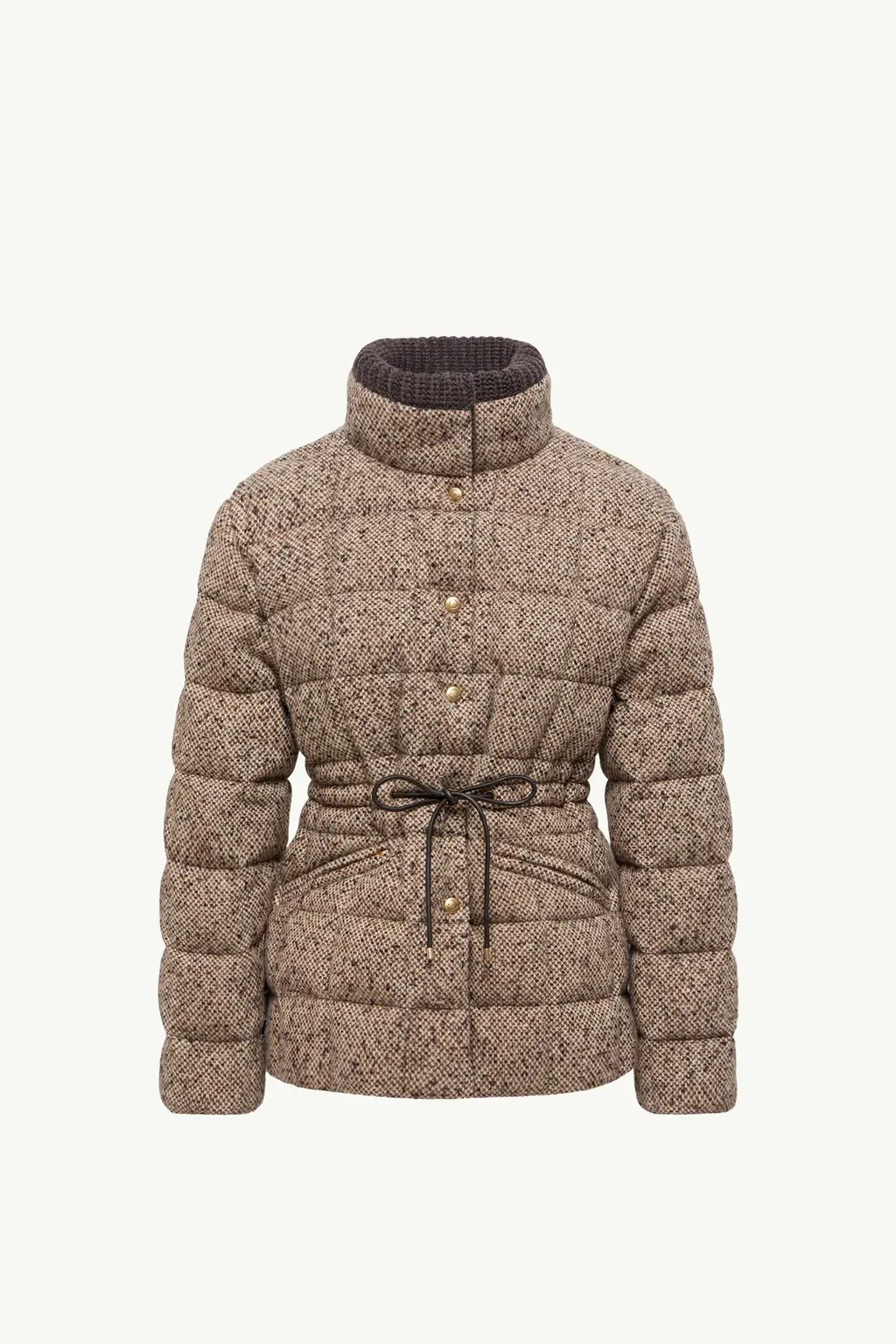 Antigony Wool Blend Short Down Jacket