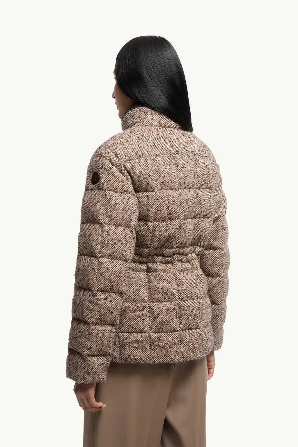 Antigony Wool Blend Short Down Jacket