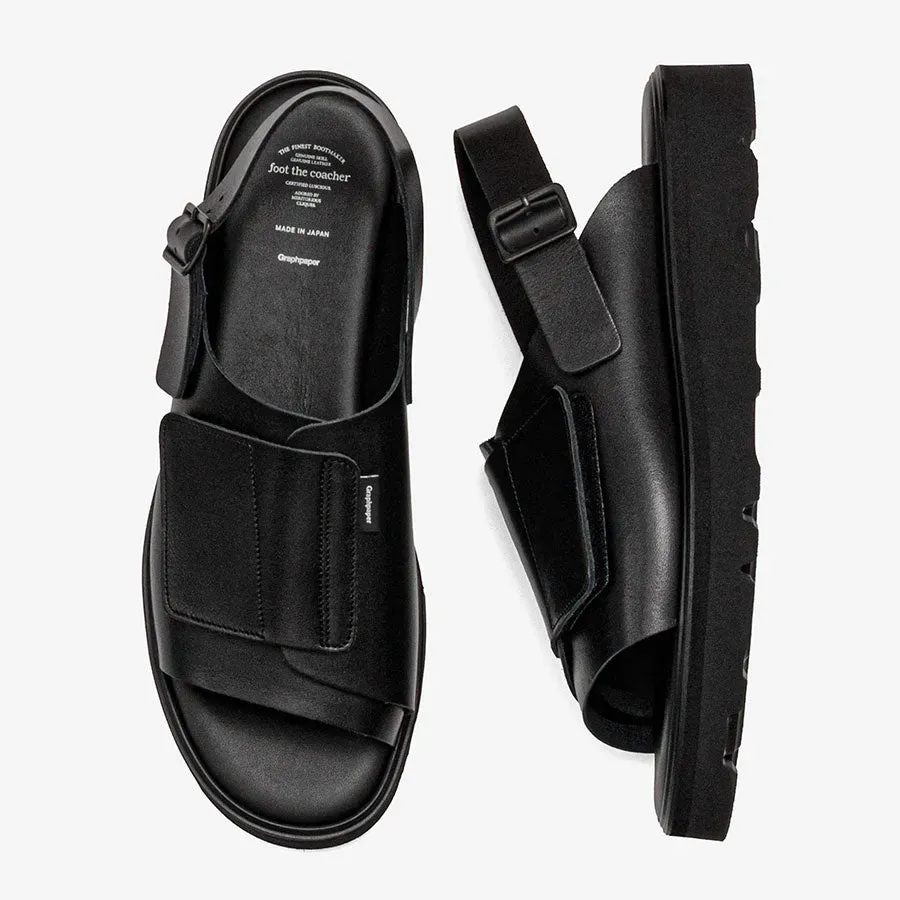 Foot The Coacher For Graphpaper Velcro Sandals