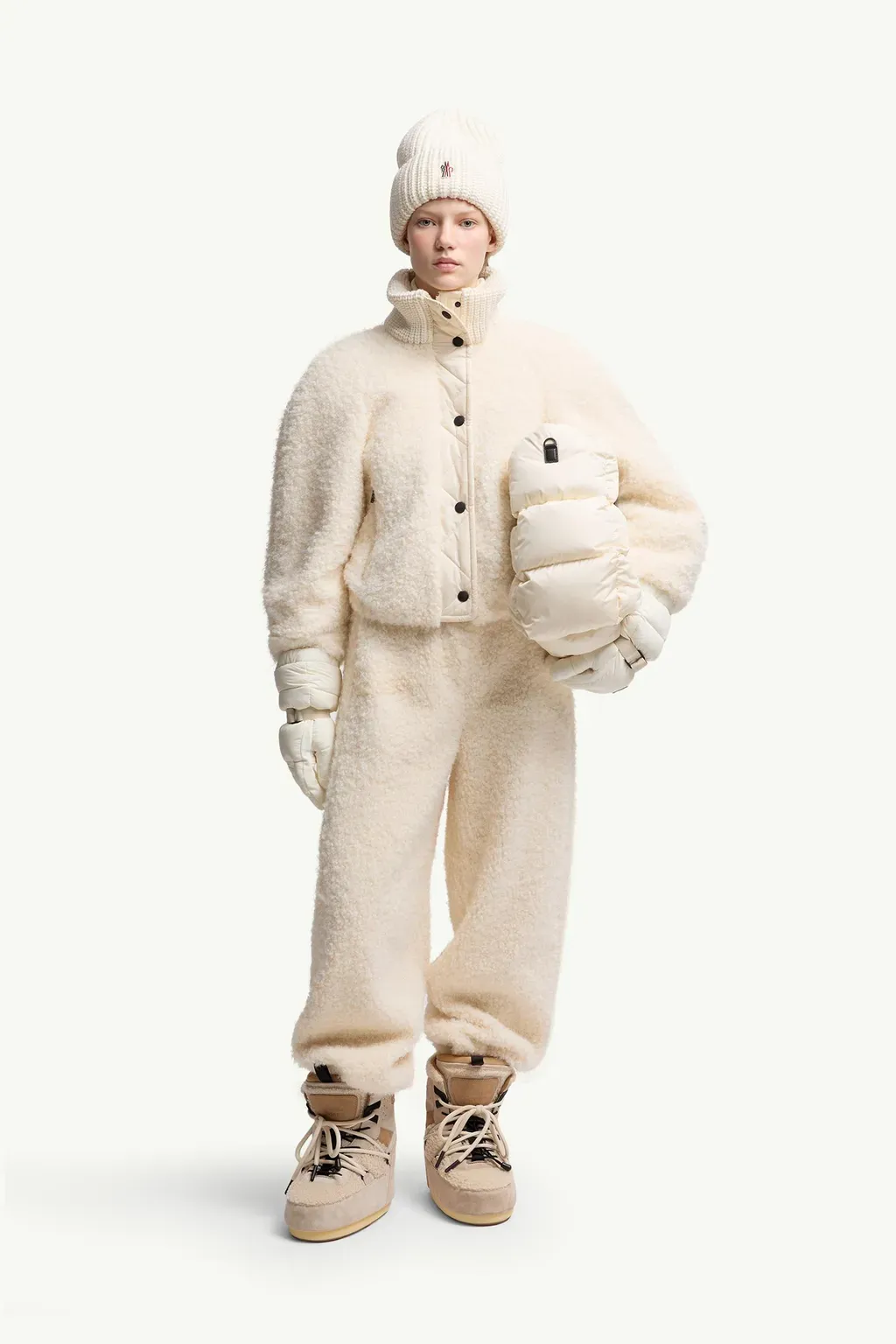 Ayles Teddy & Wool Short Down Jacket