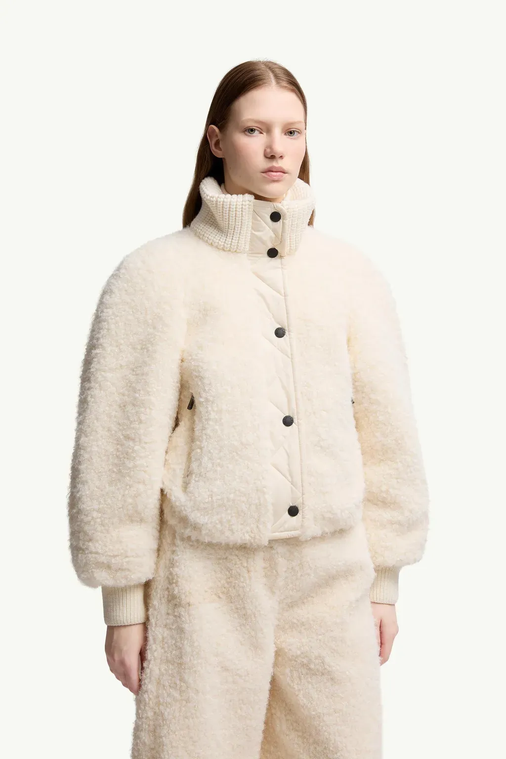 Ayles Teddy & Wool Short Down Jacket