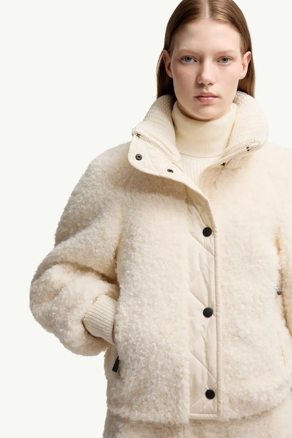 Ayles Teddy & Wool Short Down Jacket
