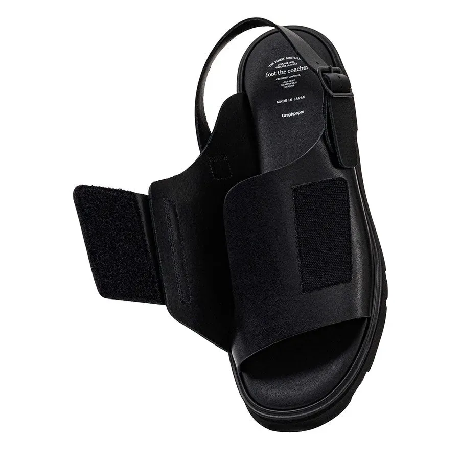 Foot The Coacher For Graphpaper Velcro Sandals