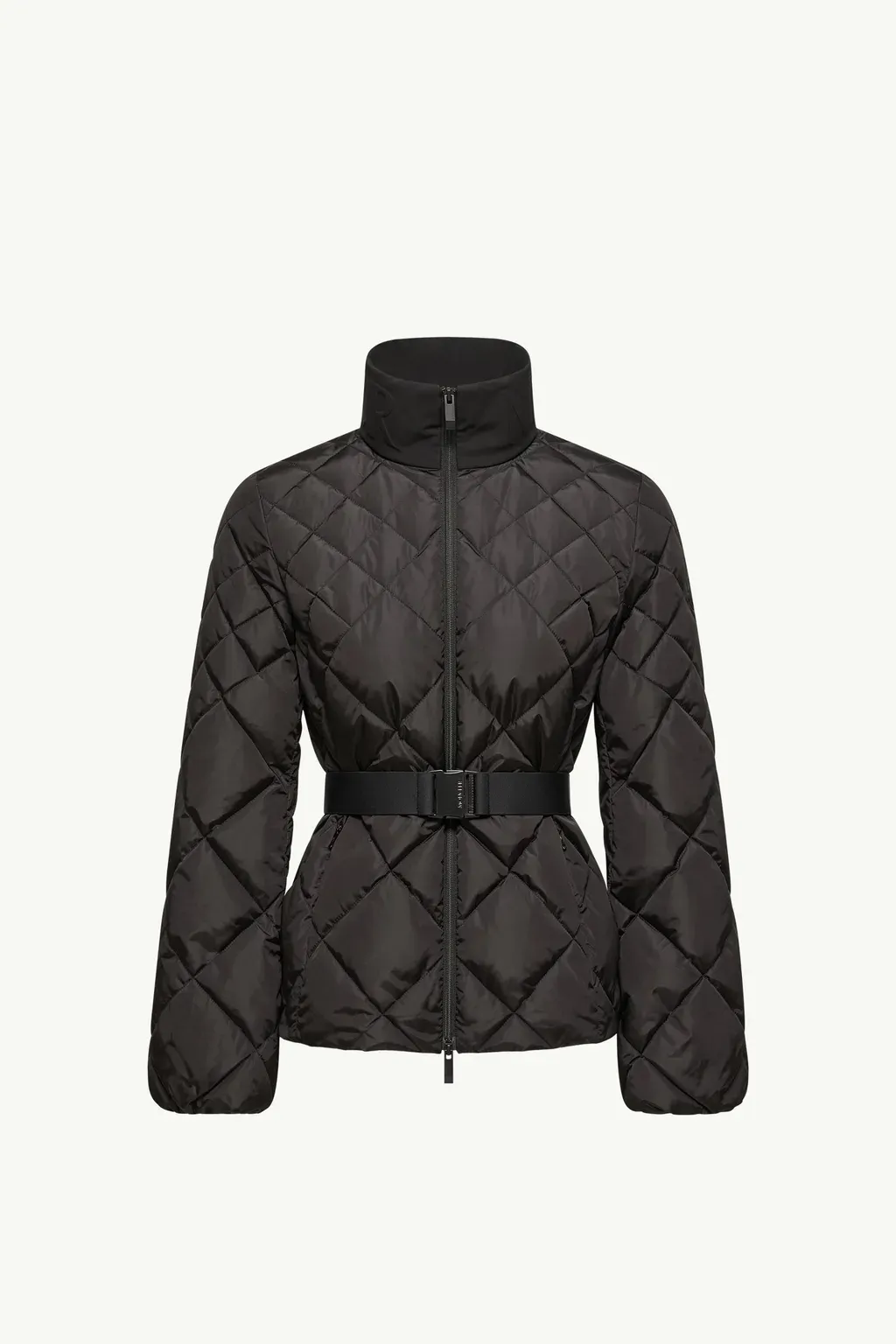 Balsamine Geometric-Quilted Short Down Jacket
