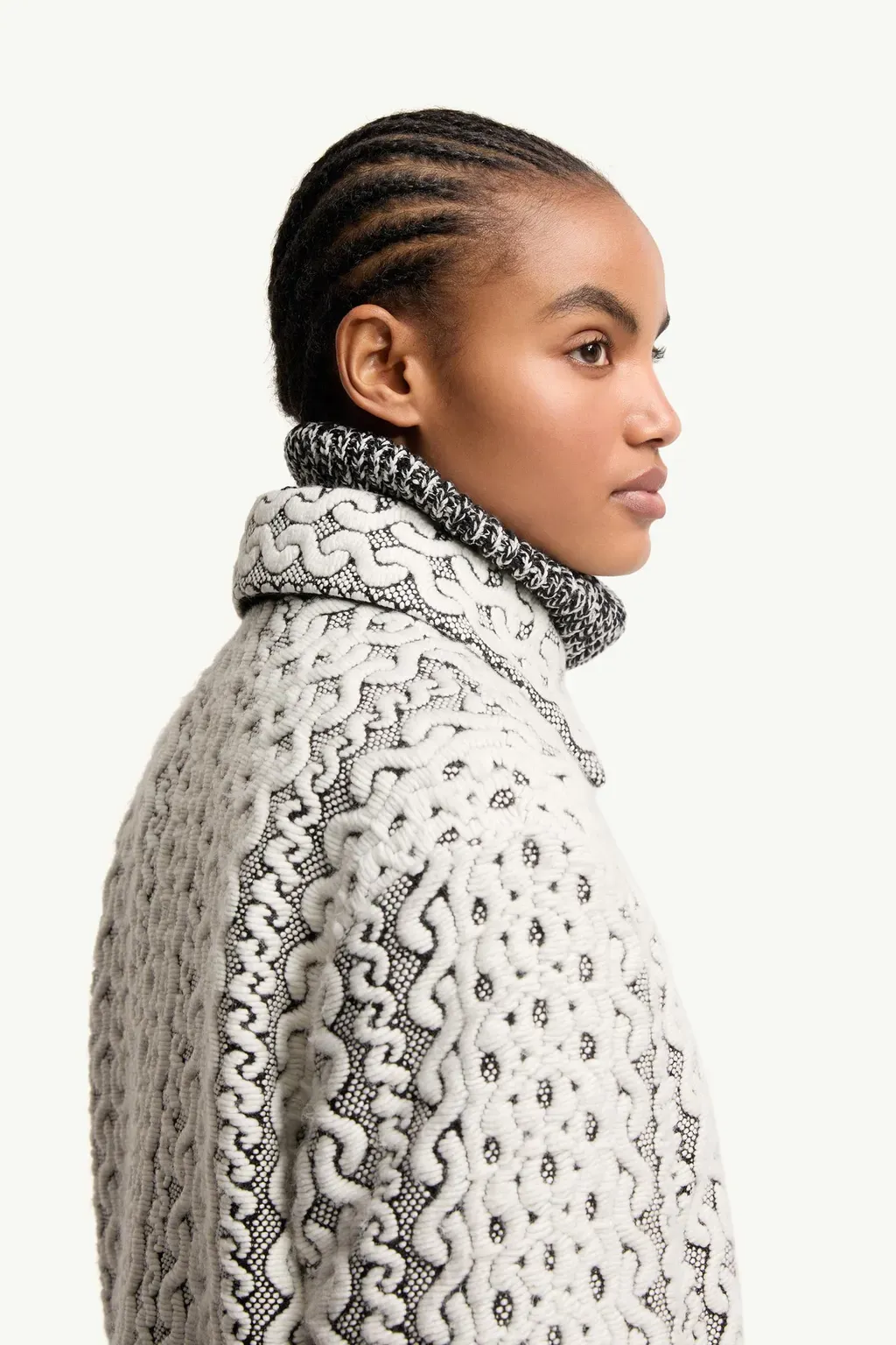 Beille Shearling-Trimmed Down Bomber Jacket