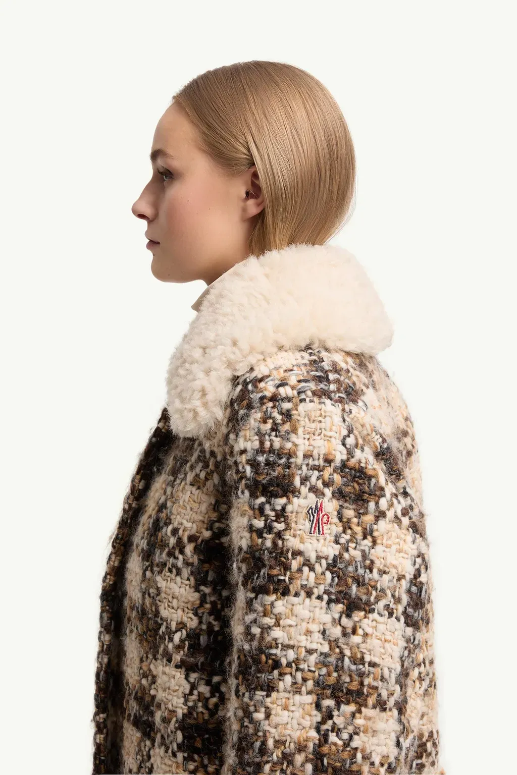 Camlez Wool & Shearling-Trimmed Short Down Jacket