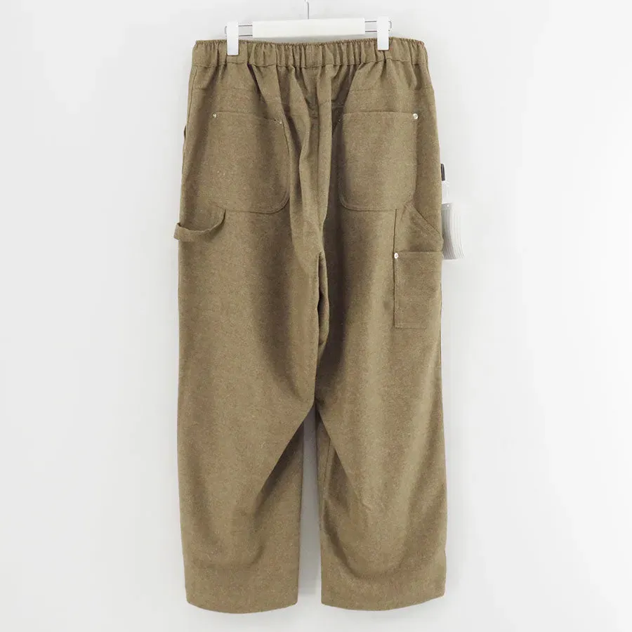 Cashmere Wool Double Knee Pants