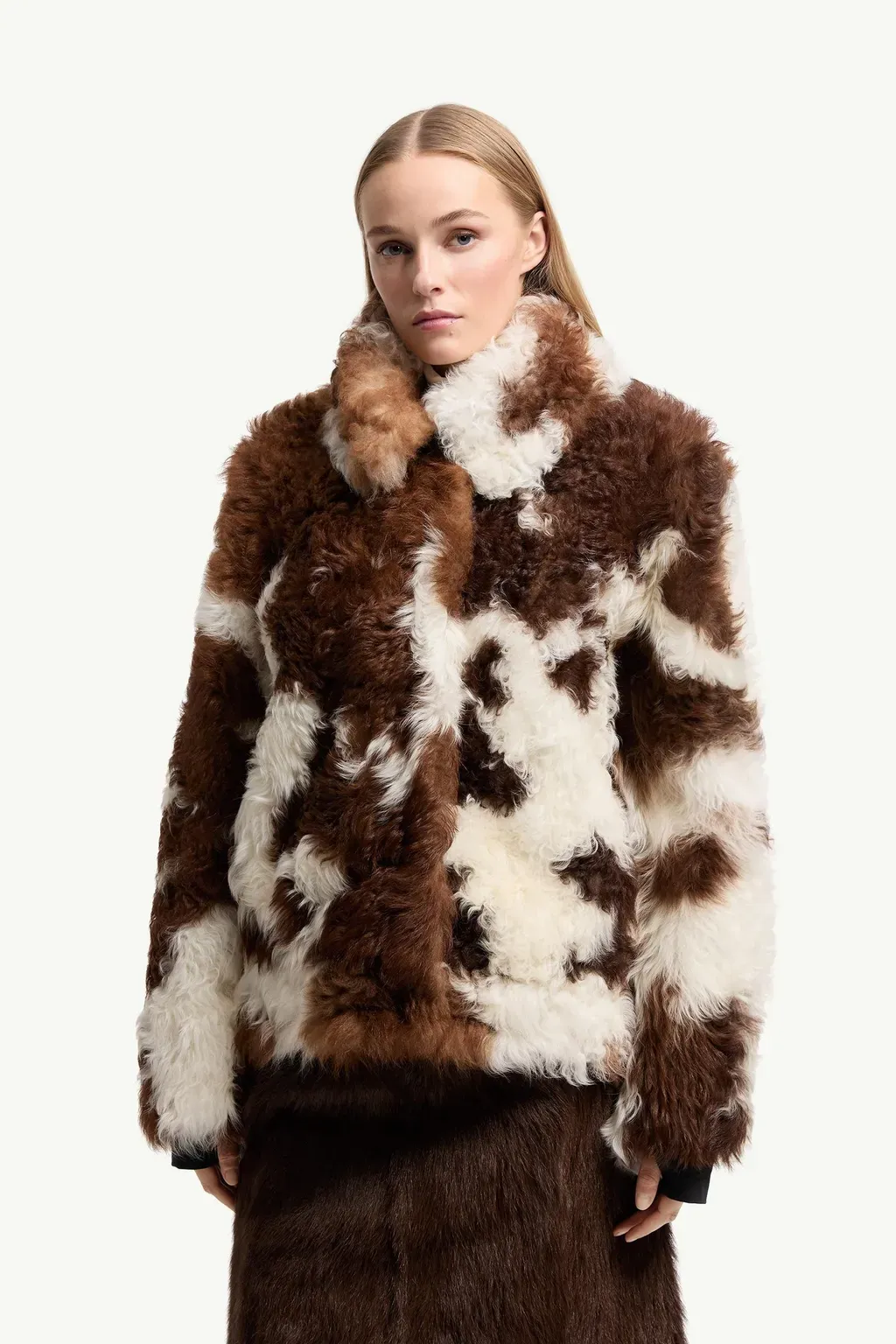 Chalanson Shearling Short Padded Jacket