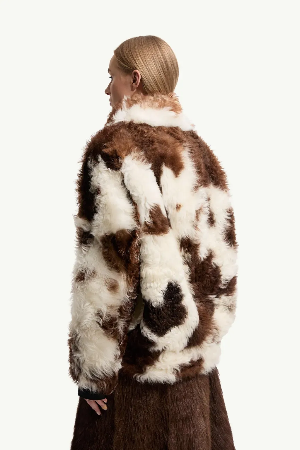 Chalanson Shearling Short Padded Jacket
