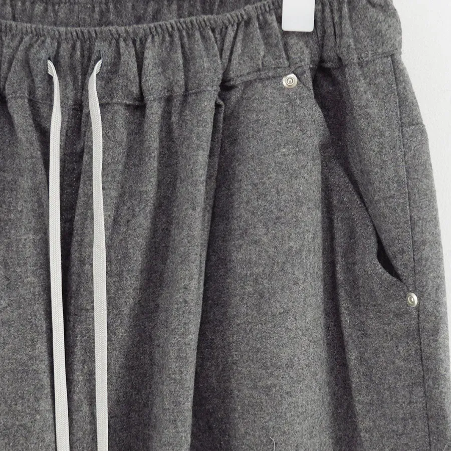 Cashmere Wool Double Knee Pants