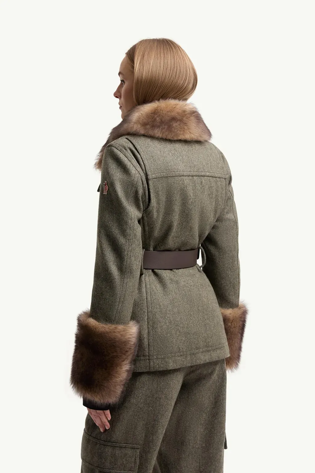 Devez Wool & Shearling-Trimmed Down Field Jacket