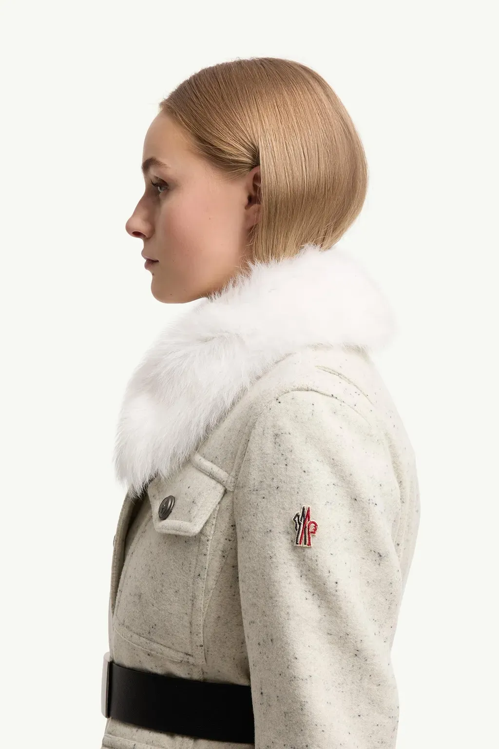 Devez Wool & Shearling-Trimmed Down Field Jacket