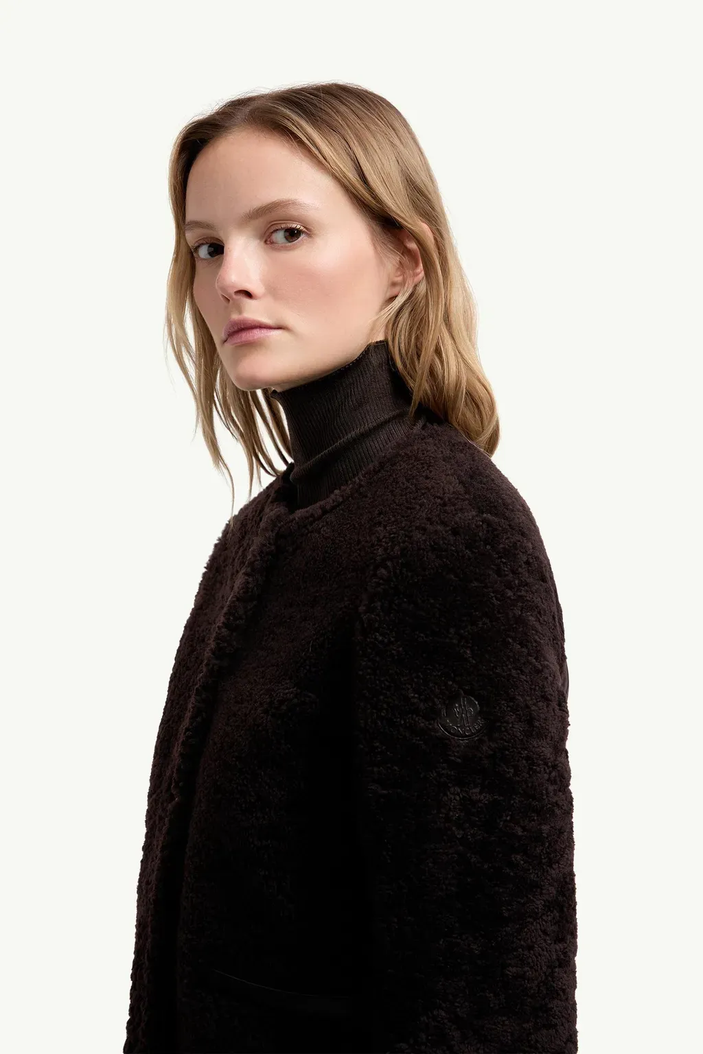 Epernon Shearling Short Down Jacket
