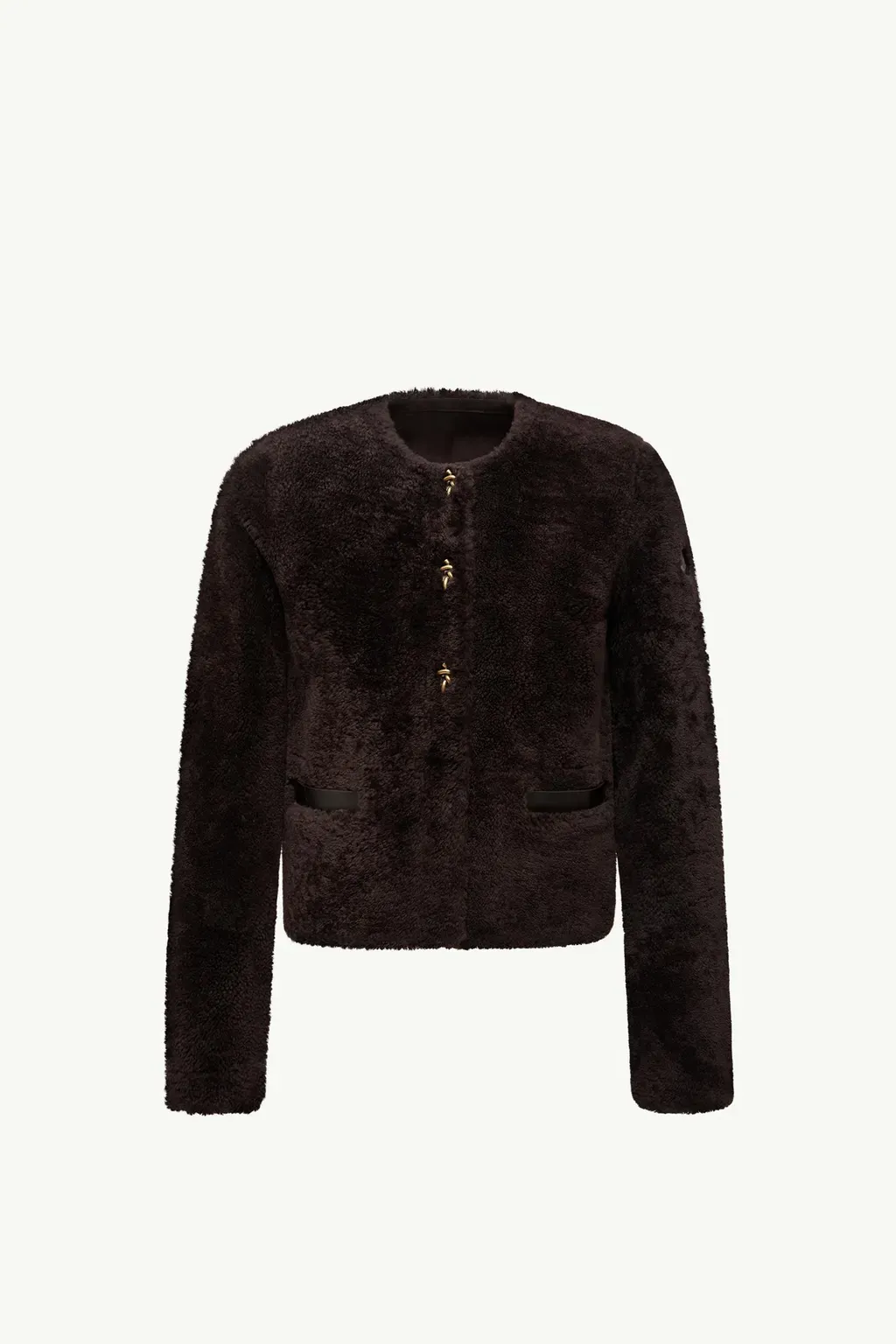 Epernon Shearling Short Down Jacket