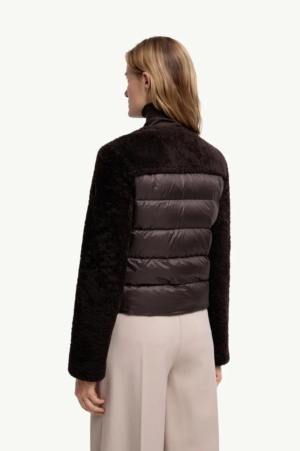Epernon Shearling Short Down Jacket