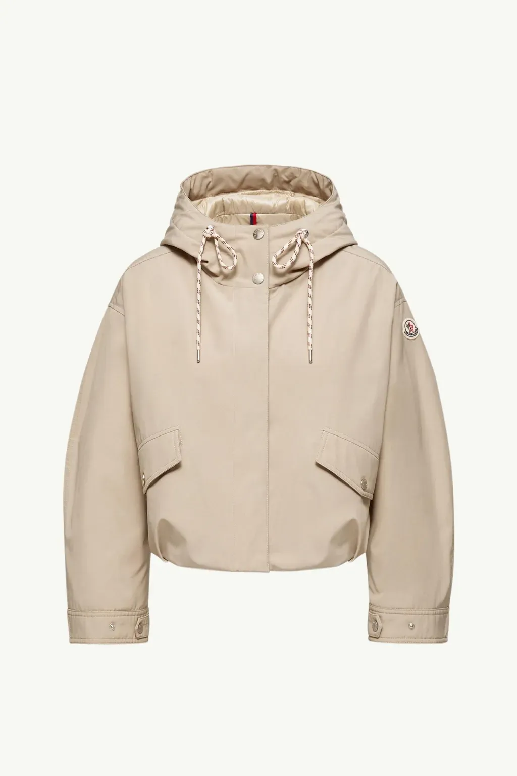Eucalyptus Hooded Short Down Jacket
