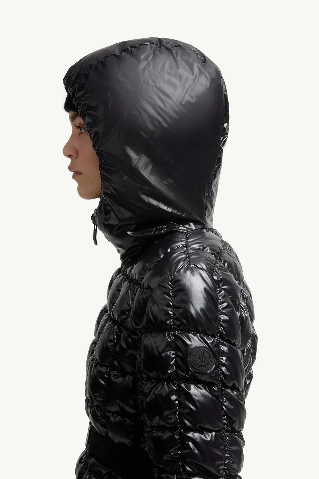 Eynard Hooded Square-Quilted Short Down Jacket