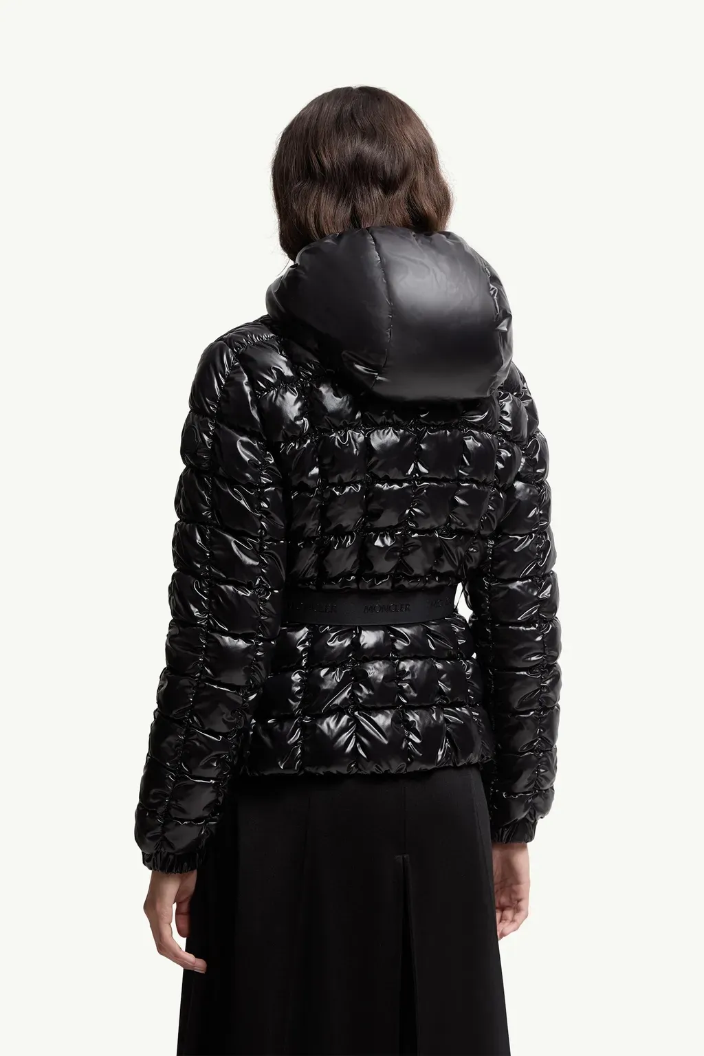 Eynard Hooded Square-Quilted Short Down Jacket