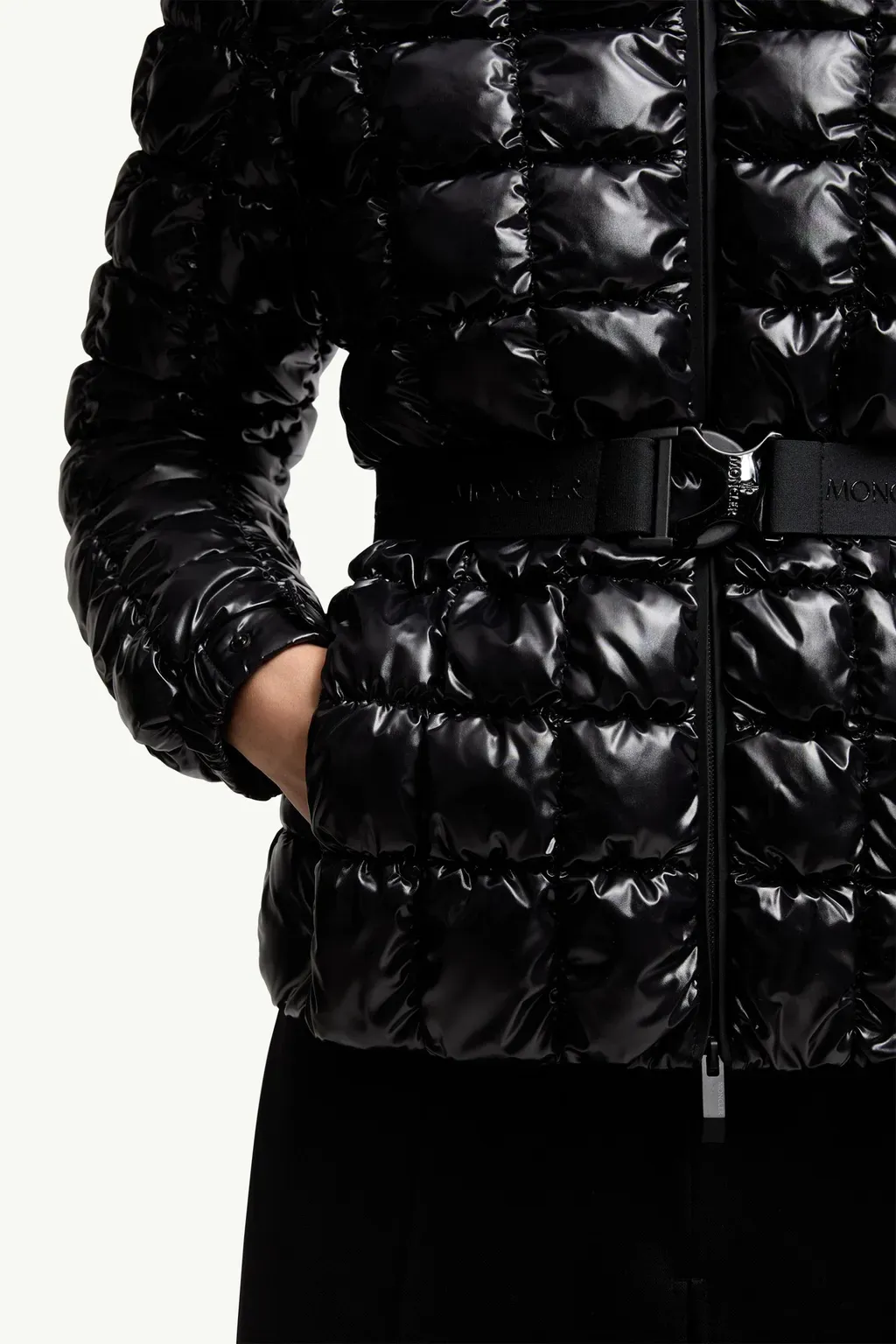 Eynard Hooded Square-Quilted Short Down Jacket