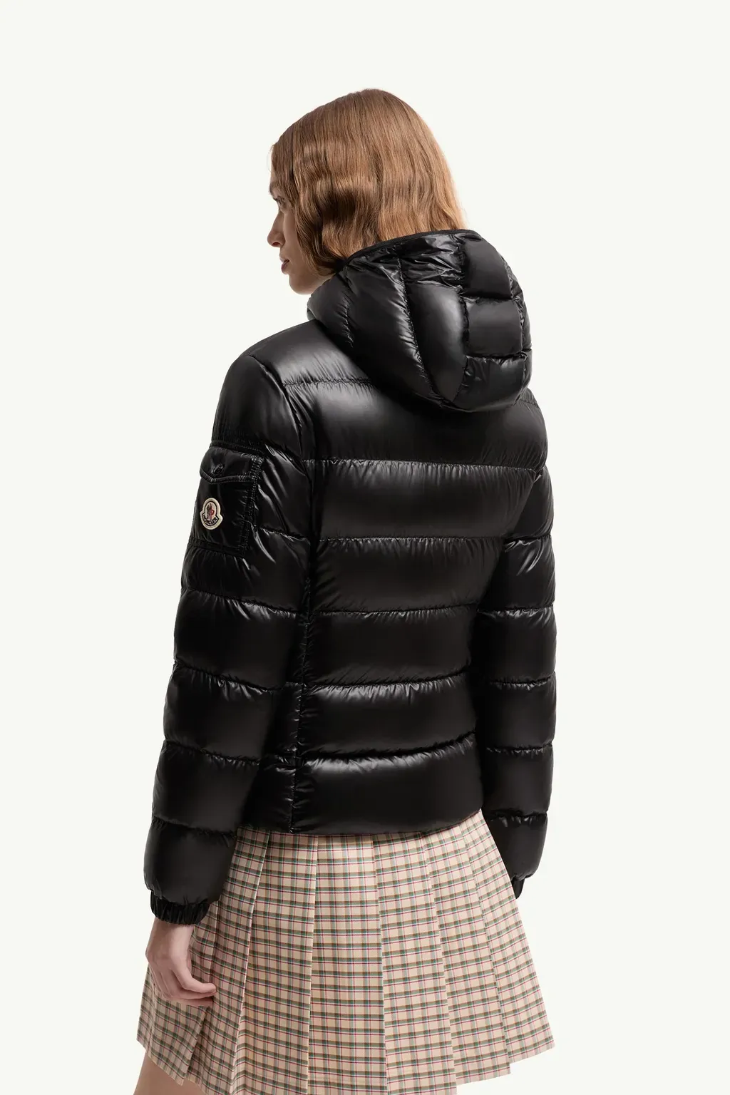 Glesse Hooded Short Down Jacket