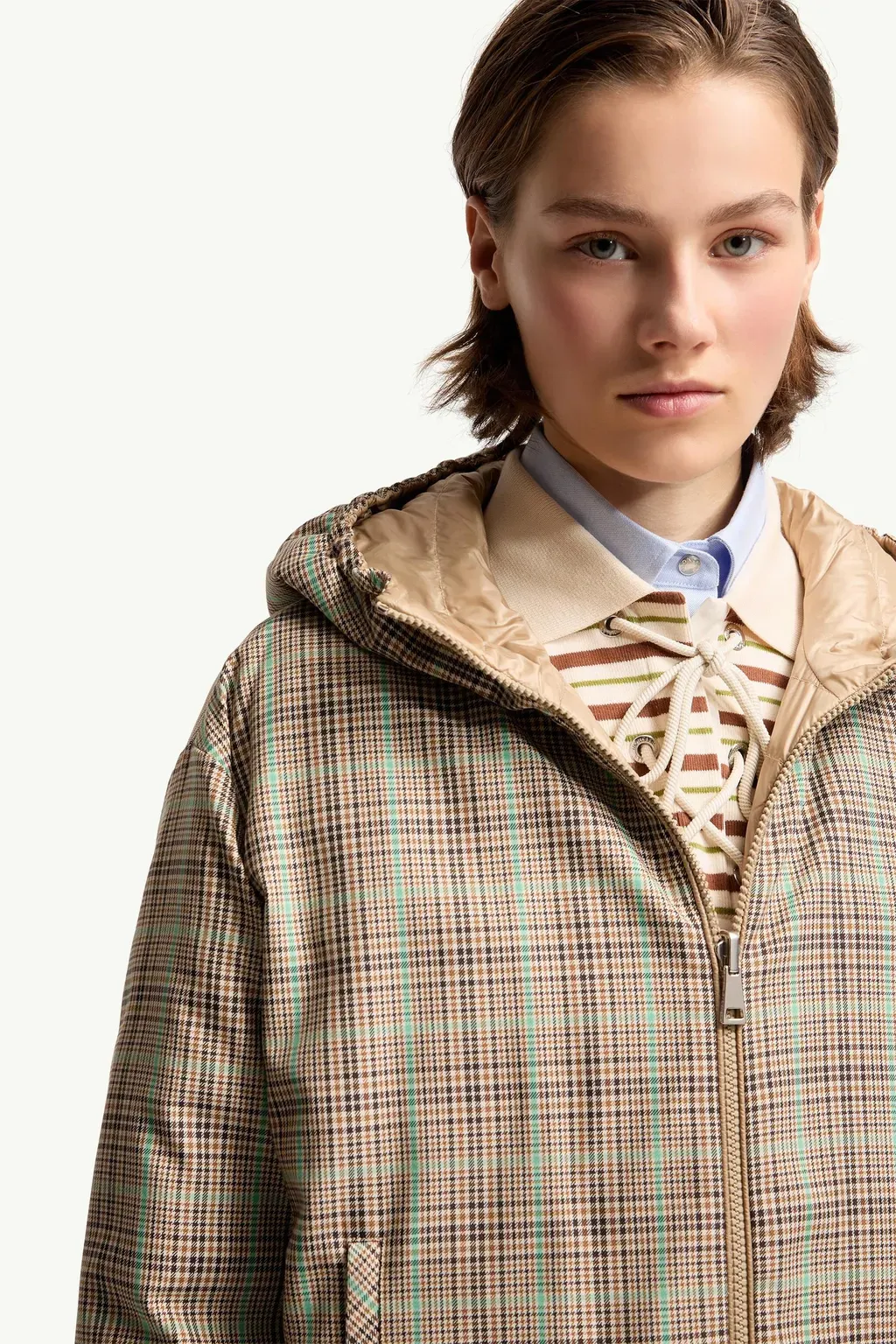 Grimpante Reversible Hooded Short Down Jacket