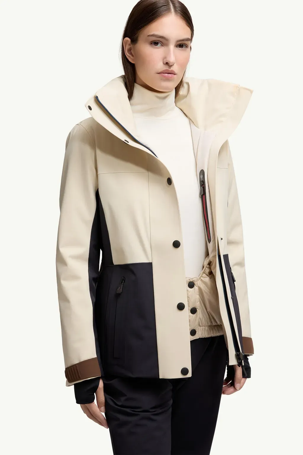 Hainets Hooded Padded Ski Jacket