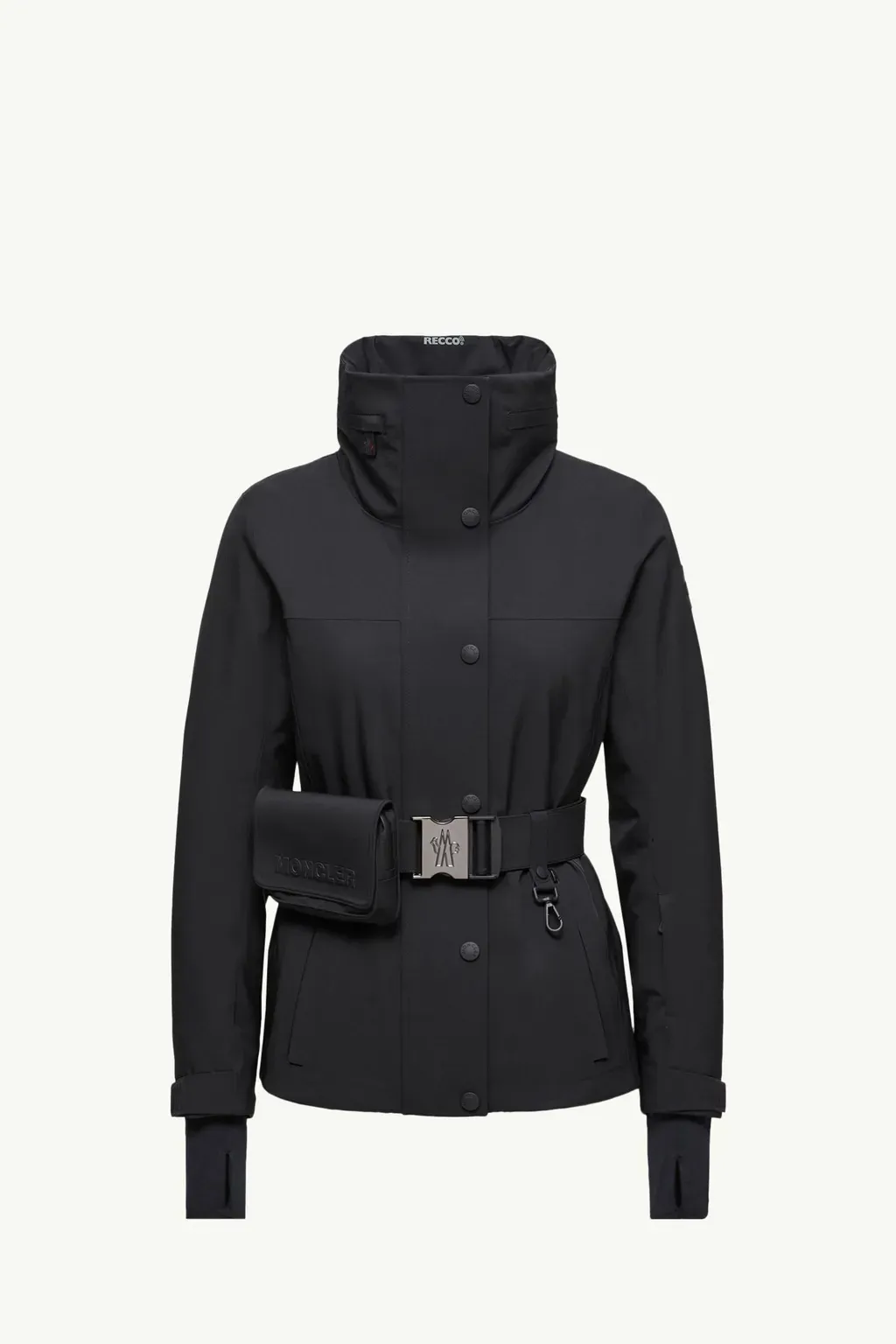 Hainets Hooded Insulated Ski Jacket