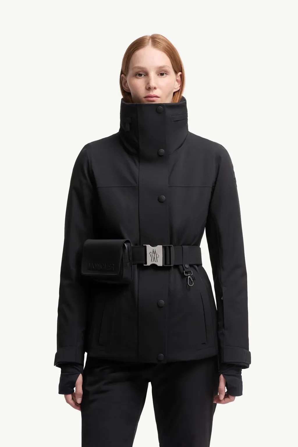Hainets Hooded Insulated Ski Jacket