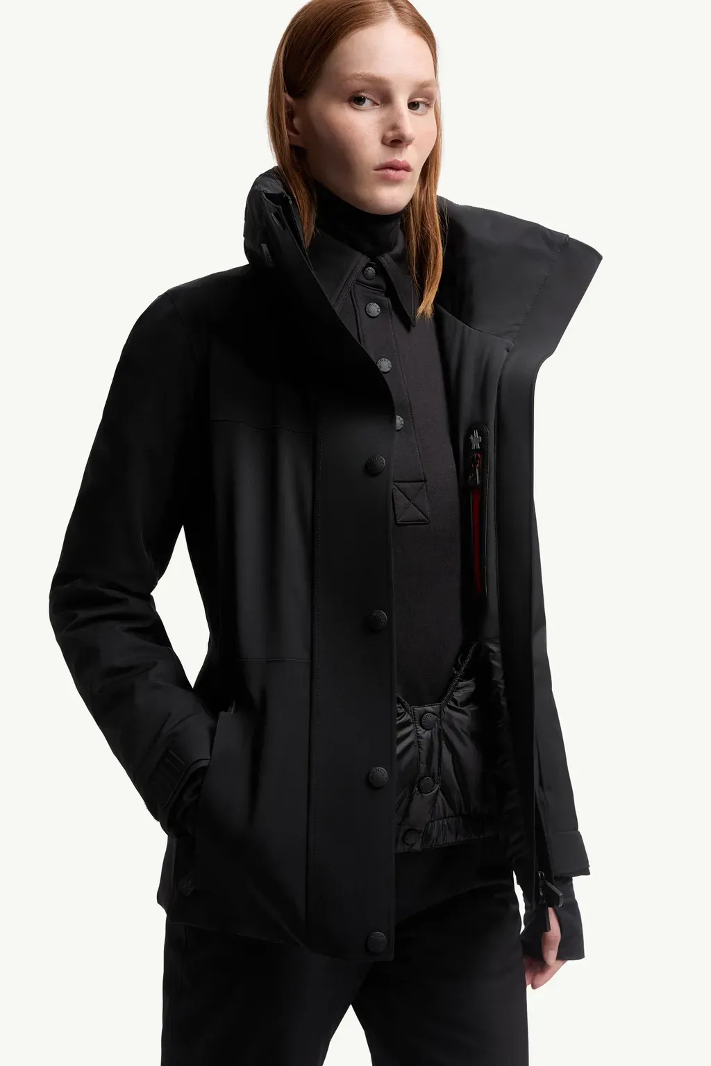 Hainets Hooded Insulated Ski Jacket