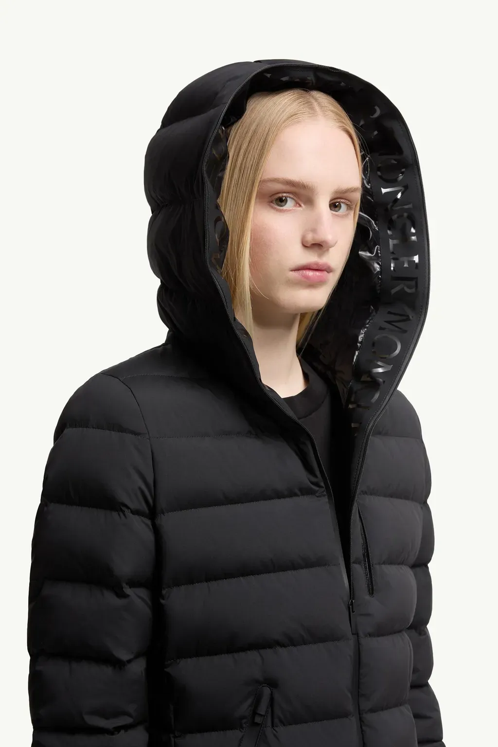Herbe Hooded Short Down Jacket