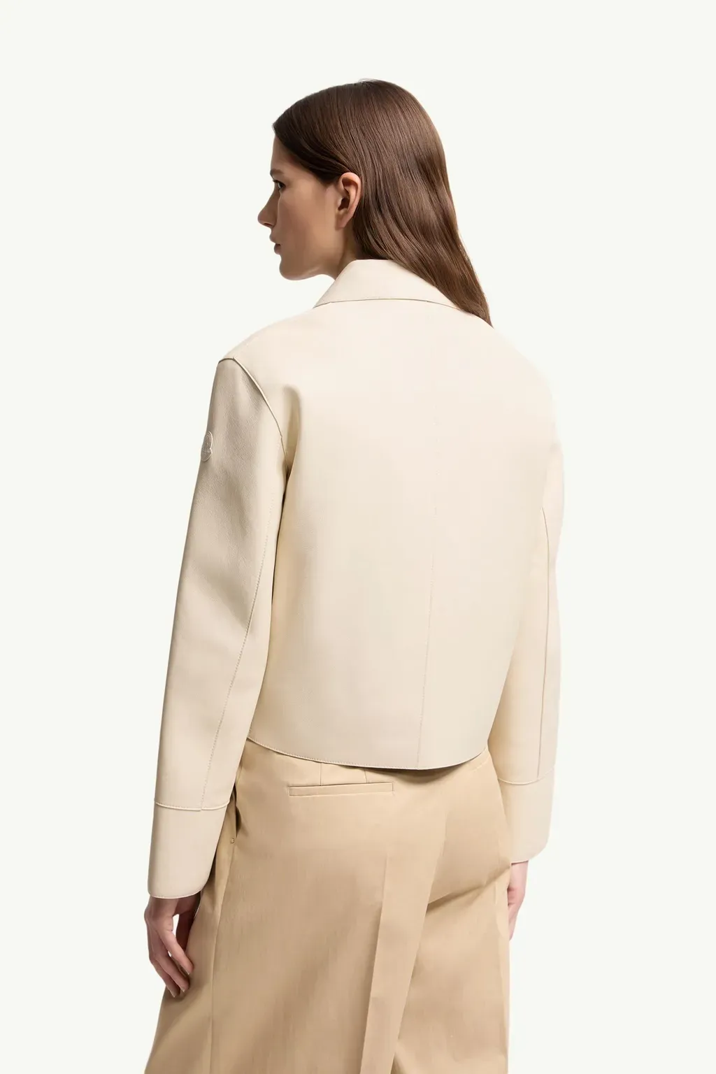 Haricot 3-In-1 Leather Down Shirt Jacket
