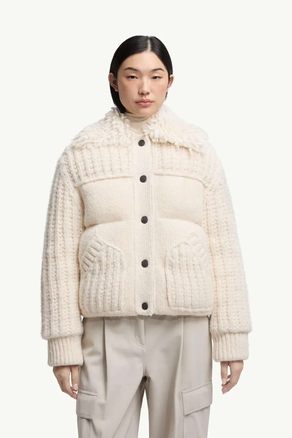 Hillehorn Alpaca Blend Short Down Jacket